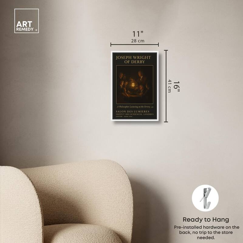 Philosopher Lecturing Canvas by Art Remedy