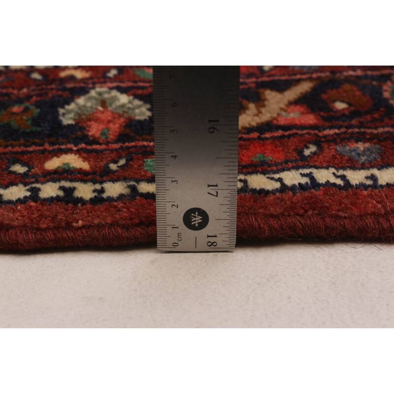 ECARPETGALLERY Hand-knotted Anadol Red Wool Rug - 3'6 x 12'10