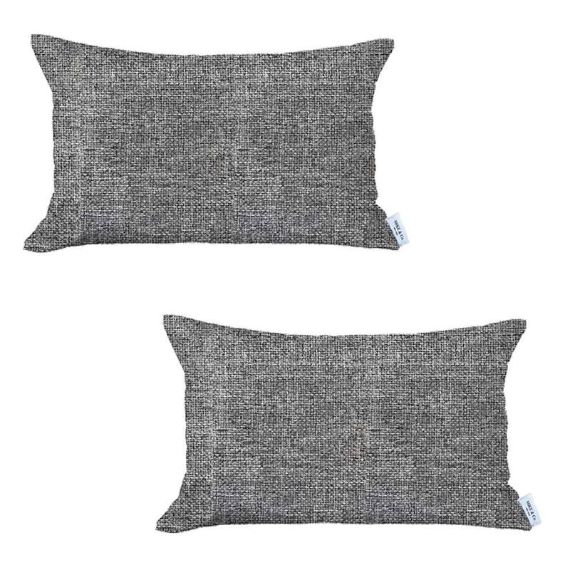 Boho-Chic Decorative Houndstooth Jacquard Pillow Covers 2 PCS