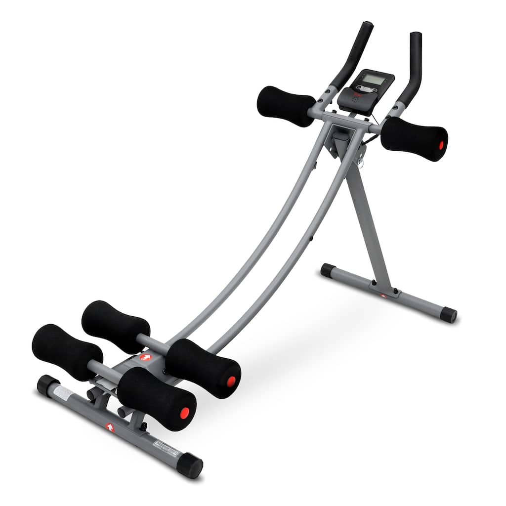 Sunny Health & Fitness Core Glider Ab Waist Trainer Machine