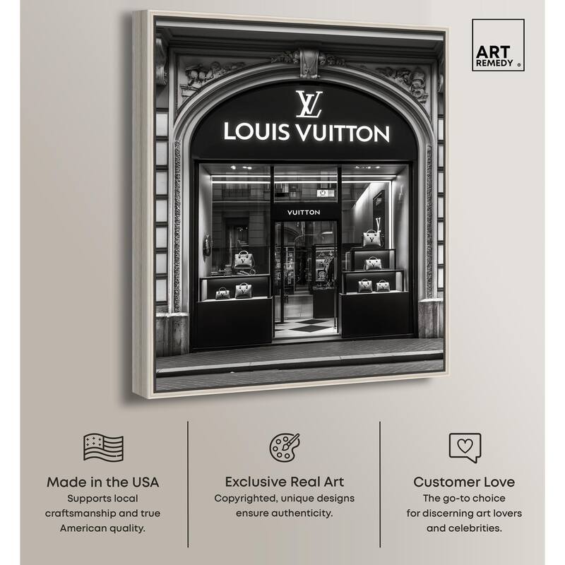 House of Vuitton I Canvas by Art Remedy