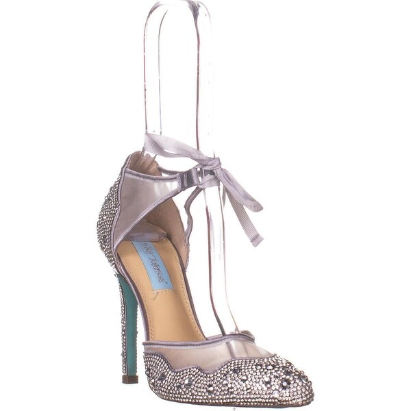 blue by betsey johnson iris pumps