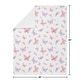 preview thumbnail 4 of 3, Sweet Jojo Designs Pink and Purple Shabby Chic Butterfly Girl Baby Receiving Security Swaddle Blanket Colorful Butterflies Lilac