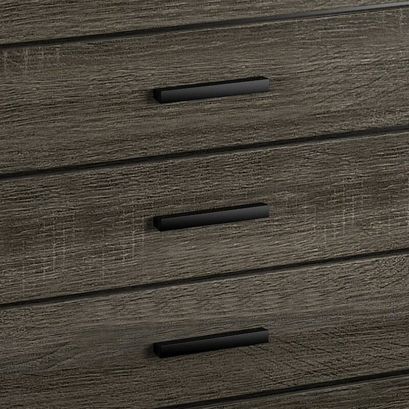 Aury Transitional Grey Solid Wood 4-Drawer Chest by Furniture of America