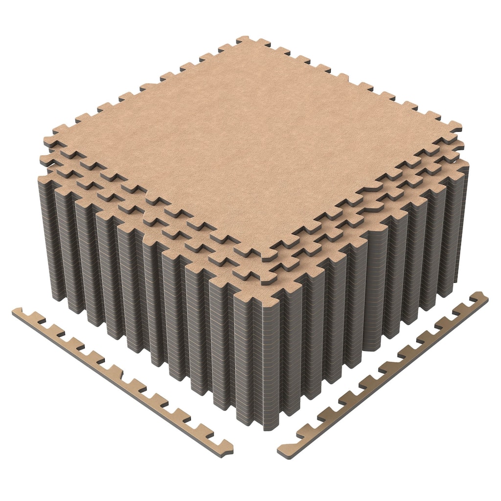 Costway 25/50 Pack-100/200 Sq.Ft. Foam Floor Tiles Interlocking Carpet - See Details