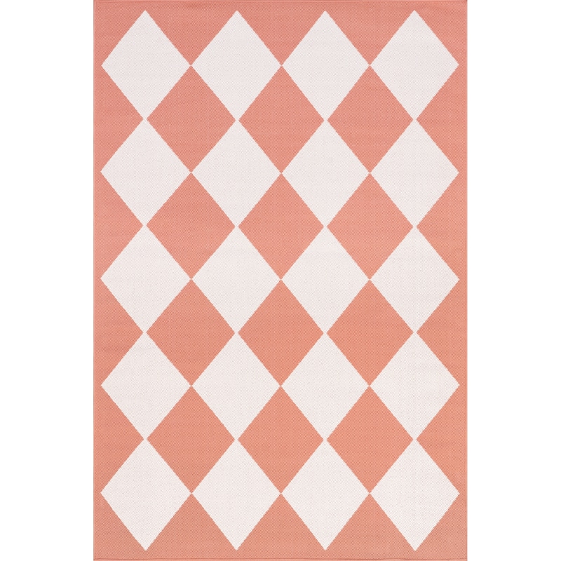 Nuloom Sabina Diamond Trellis Indoor/Outdoor Area Rug