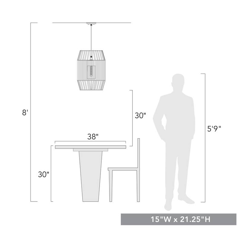 Seabrooke 1 Light Outdoor Pendant