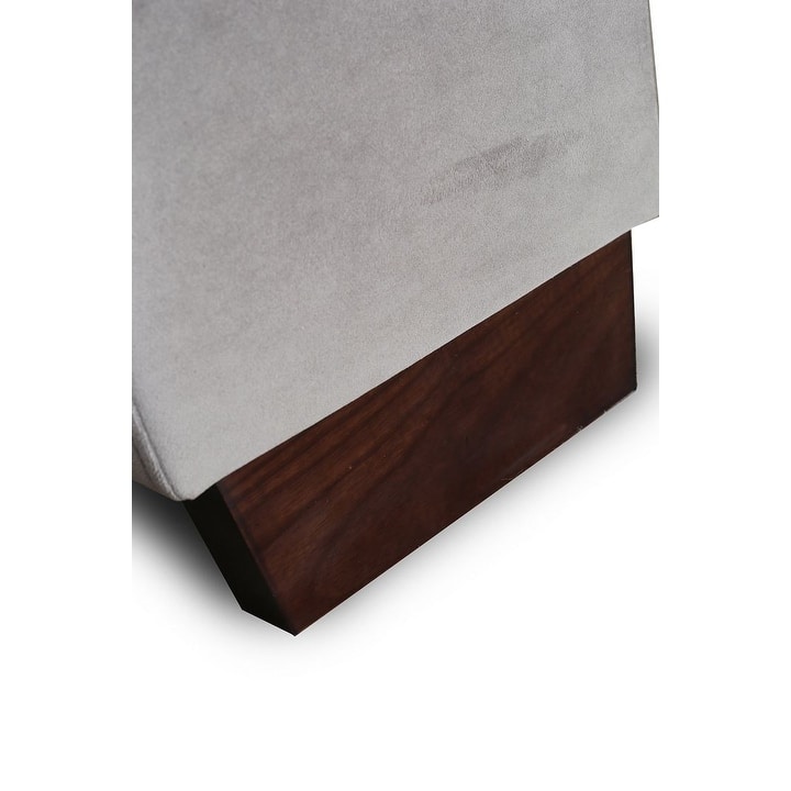 Manhattan Comfort Velvet Modern Parlay Full-Size Bed
