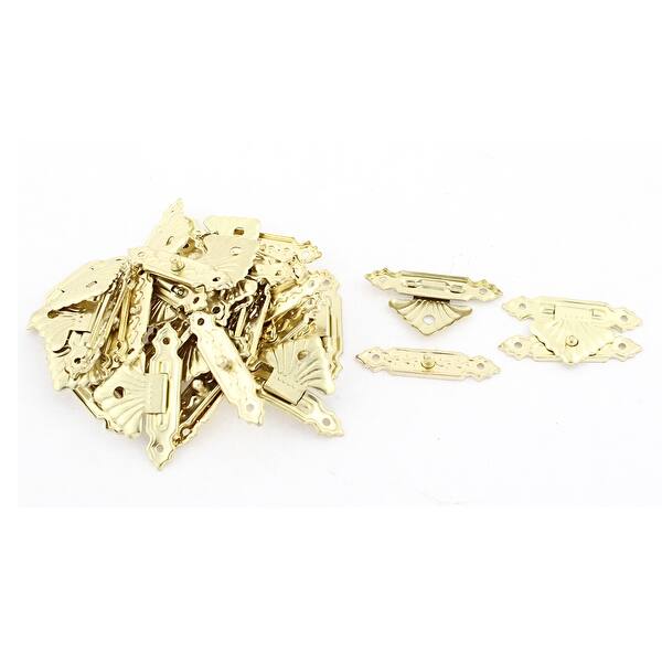 Shop Jewelry Case Gold Tone Metal Decorative Box Latch Catch 20