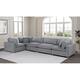 Option Rich Gray with Corner Chair