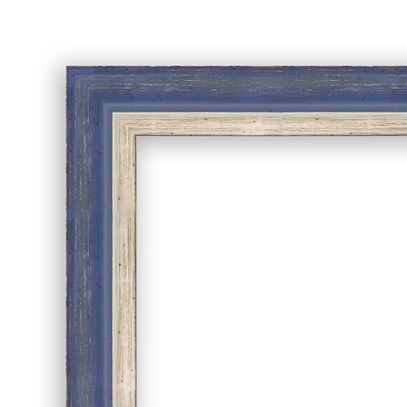 Theo Narrow Wood Framed Grey Corkboard Bulletin Board