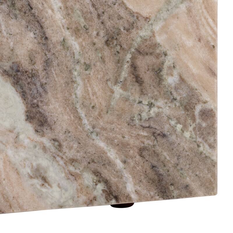 SAFAVIEH Couture Leahbryanna Triangle Drink Table - 12"W x 10"D x 20"H