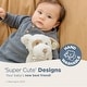 preview thumbnail 3 of 4, Baby Lil' Spot Snuggler, 15 Inch Puppy Dog Plush Stuffed Animal Security Blanket Lovey for Babies