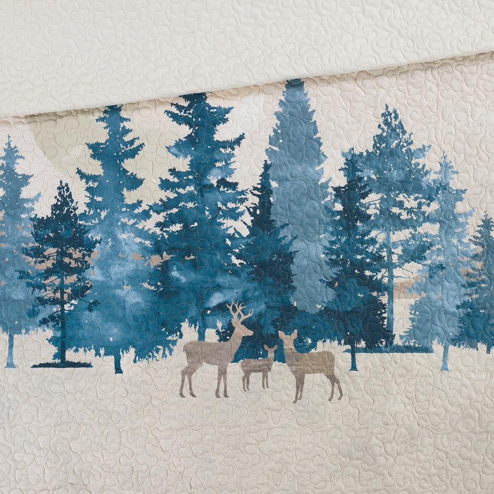 Donna Sharp's Watercolor Forest Throw UCC