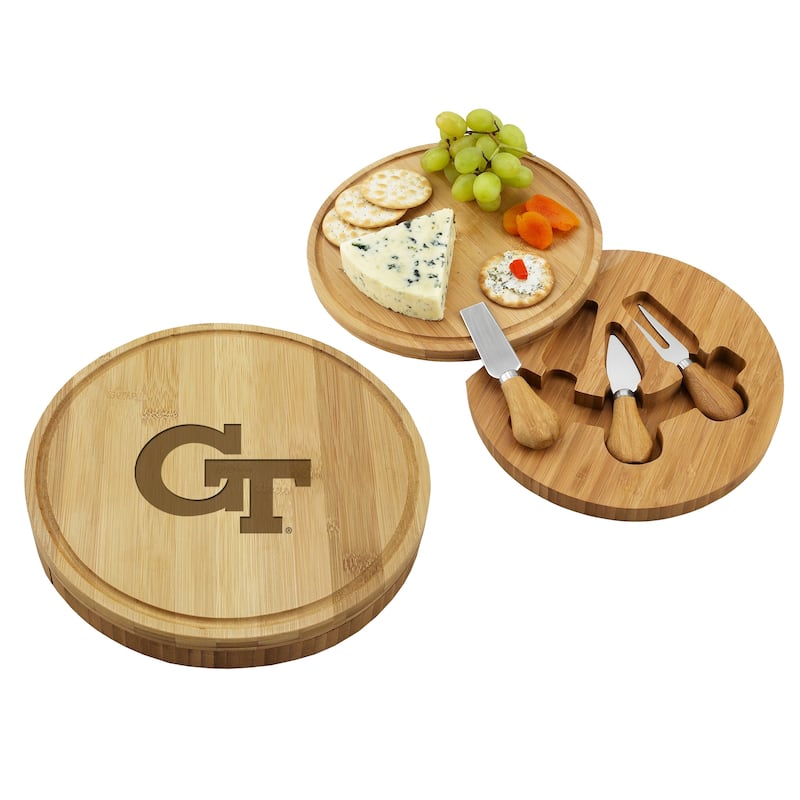NCAA Georgia Tech Yellow Jackets Bamboo Cheese & Charcuterie Board