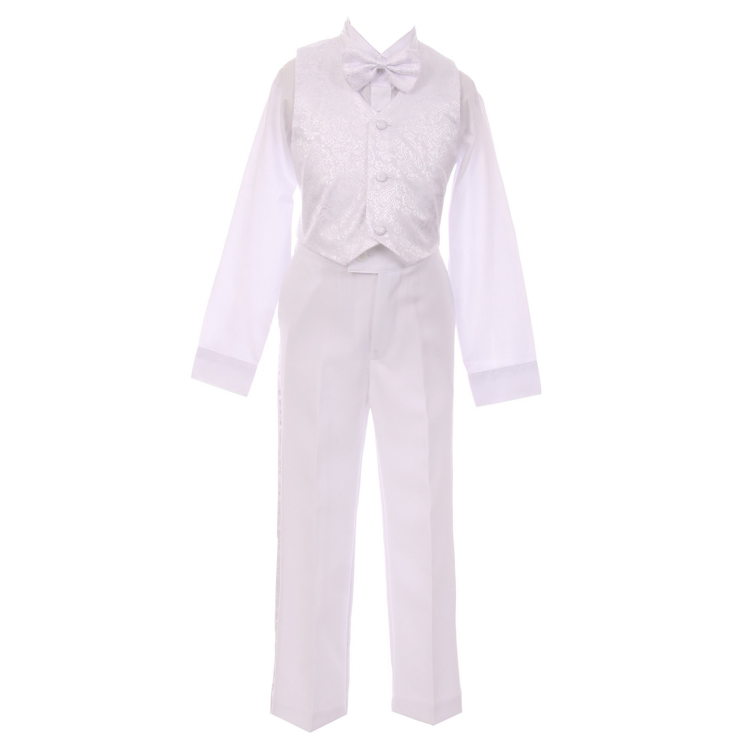 baby boy white suit