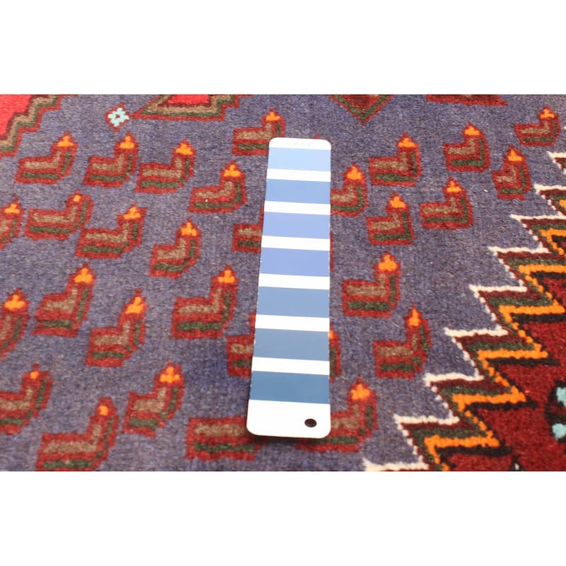 ECARPETGALLERY Hand-knotted Andelz Blue Wool Rug - 4'7 x 6'9