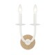 preview thumbnail 1 of 3, Minka Lavery 2122 Lanton 2 Light 11" Tall Wall Sconce