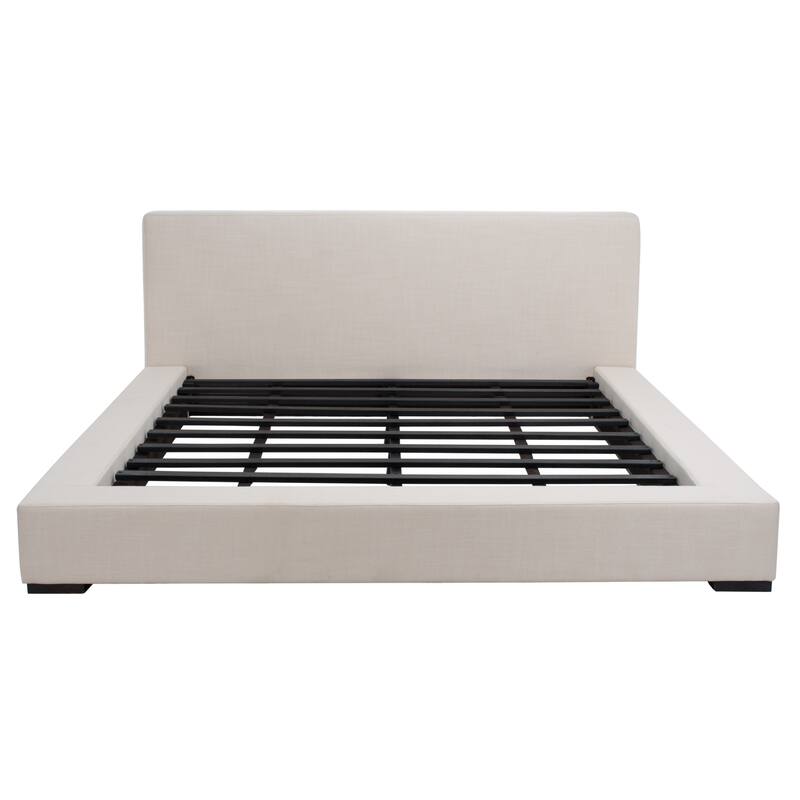 SAFAVIEH Couture Sasharose Upholstered Queen Bed