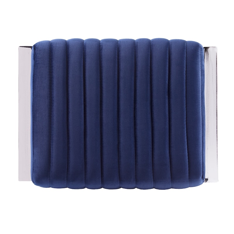 SEI Furniture Brent Fabric Ottoman
