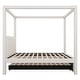 preview thumbnail 10 of 33, Upholstery Canopy Platform Bed with Trundle and Three Storage Drawers