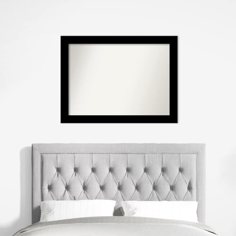 Basic Non-Beveled Wood Framed Wall Mirror