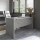 preview thumbnail 2 of 46, Echo 60W Credenza Desk from Office by kathy ireland® Modern Gray