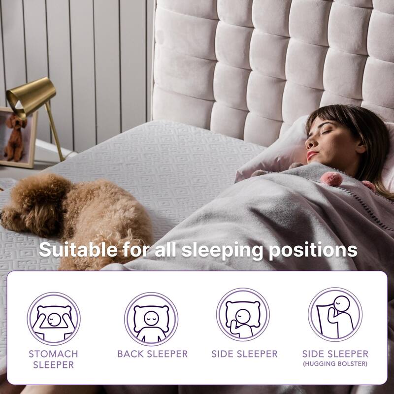 NapQueen Elizabeth 10" Cooling Gel Memory Foam Mattress