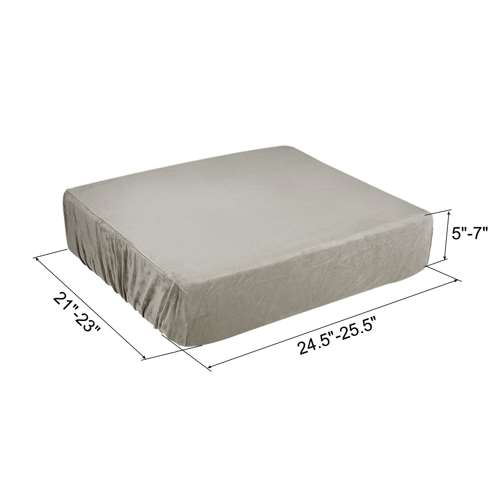 Stretch Couch Cushion Covers Individual Washable Sofa Seat Cushion Slipcover Furniture Protector for Armchair Cushion Protector