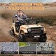 preview thumbnail 15 of 25, Qaba 12V Ride On Truck, Battery Powered Kids Electric Car with Spring Suspension, Remote, LED Headlights, Horn, USB Music
