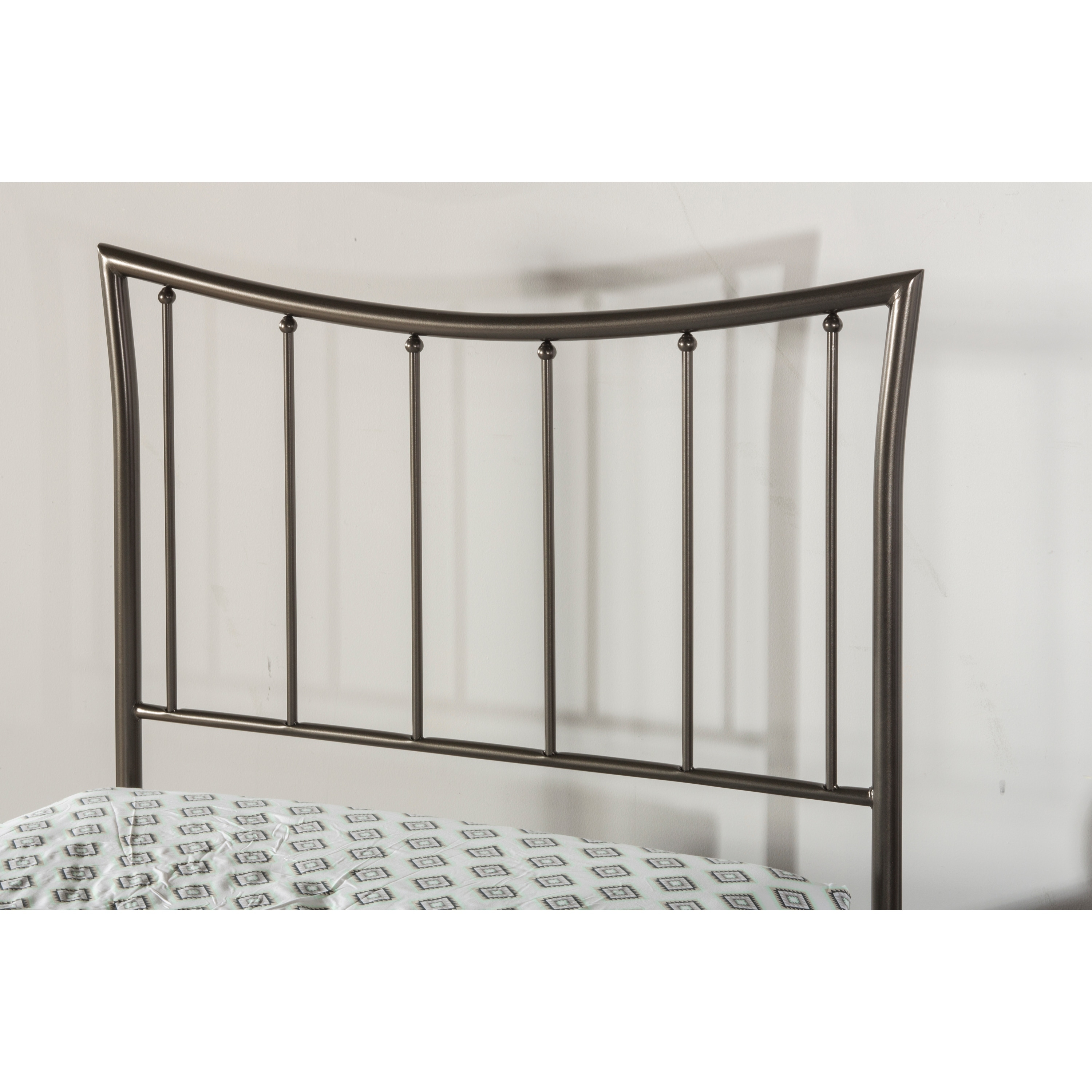 Hillsdale Edgewood Metal Headboard, Magnesium Pewter - On Sale - Bed ...