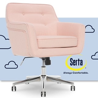Serta Ashland Ergonomic Home Office Chair Memory Foam Cushioning