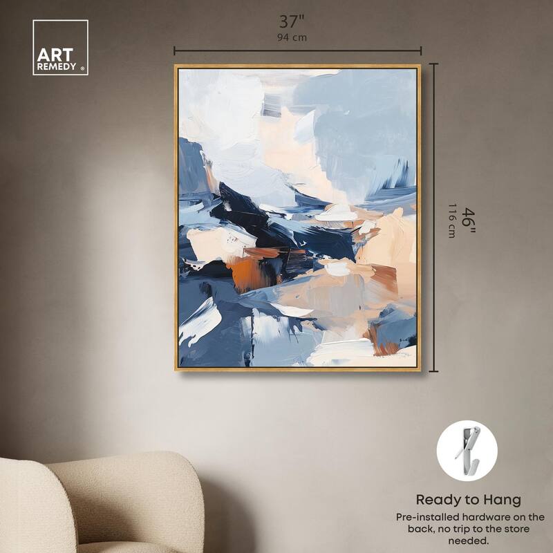 A Symphony in White III Canvas by Art Remedy
