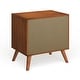 preview thumbnail 14 of 31, Bodo Mid-century Modern Wood 2-Drawer Nightstand by Carson Carrington
