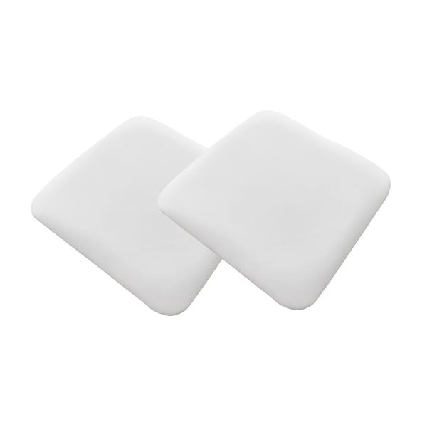 slide 7 of 13, Porthos Home Seat Cushion for Metal Counter or Bar Stool, Set of 2 White