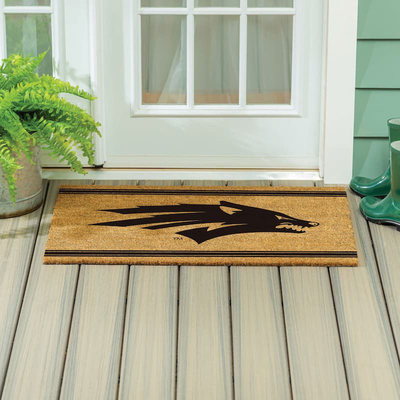 University of Nevada Monochrome Indoor/Outdoor Coir Door Mat