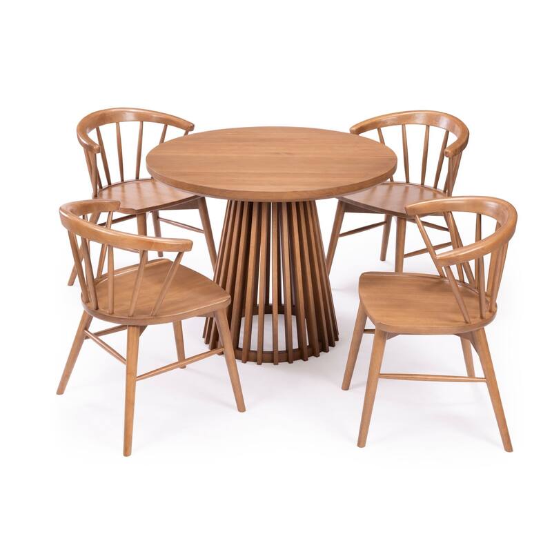 Plank and Beam Lido Round Pedestal Dining Table - 38"