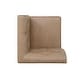 preview thumbnail 8 of 31, Allard Upholstered/Faux Leather Modern Farmhouse Nook Bench