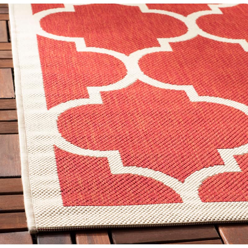 SAFAVIEH Courtyard Kathy Indoor/ Outdoor Waterproof Patio Backyard Rug