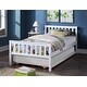 preview thumbnail 2 of 7, Twin Bed with Trundle, Platform Bed Frame with Headboard & Footboard for Small Spaces