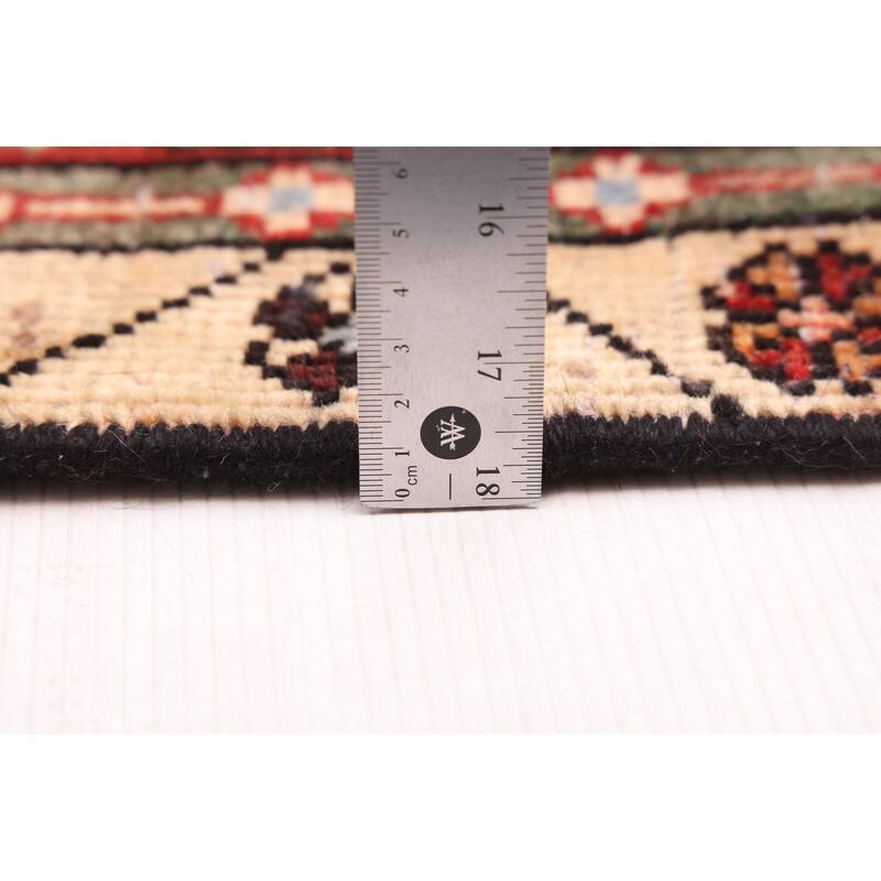 ECARPETGALLERY Hand-knotted Kayseri Vintage Red Wool Rug - 4'6 x 6'8