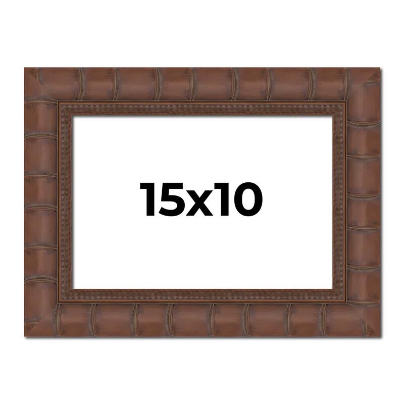 15x10 Frame Pewter Solid Wood Picture Frame Width 1.625 Inches | Interior Frame Depth 0.6875 Inches
