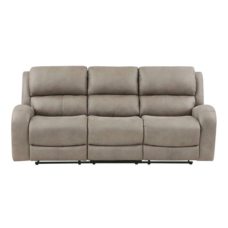 Fremont & Park Mabel Polished Microfiber 3-Piece Manual Reclining Sofa Set