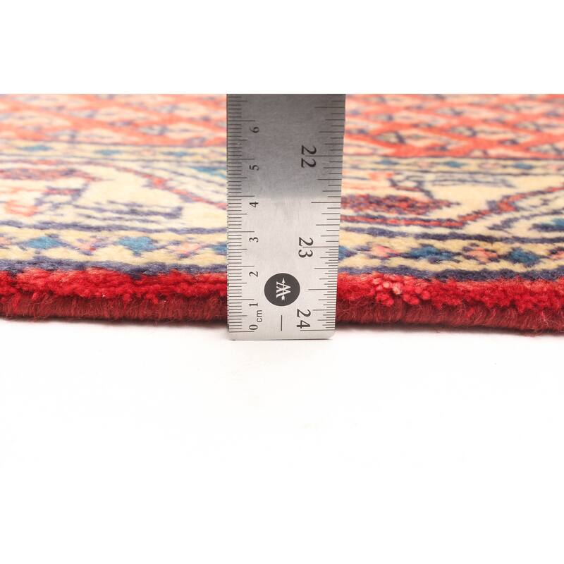 ECARPETGALLERY Hand-knotted Andelz Copper Wool Rug - 2'4 x 6'8