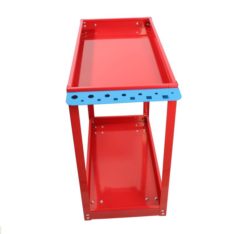 Multifunctional Tool Cart with 4 Lockable Rolling Casters, 450lbs Capacity