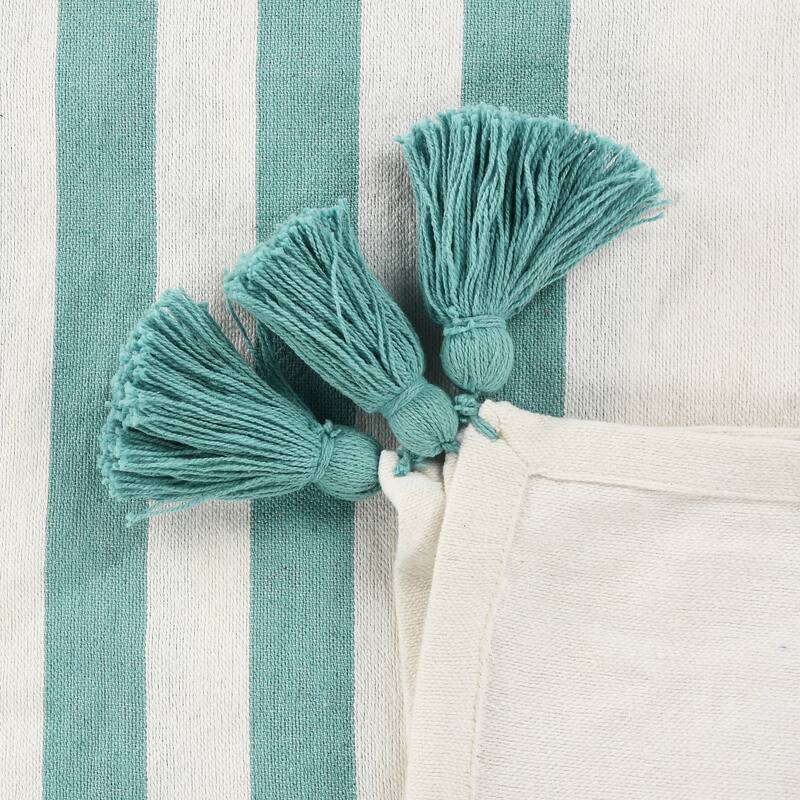 Sevita Hand-Woven Cotton Standard Size Throw Blanket