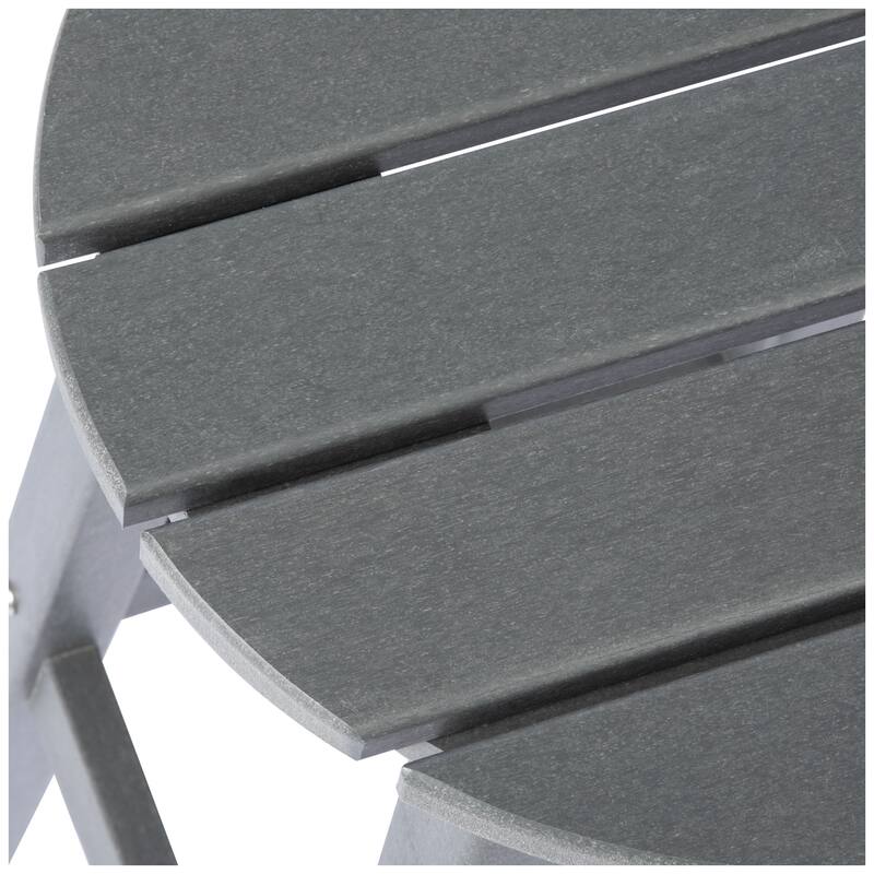 Laguna Hdpe All Weather Outdoor Patio 29" Round Bar Stool (Set Of 3)