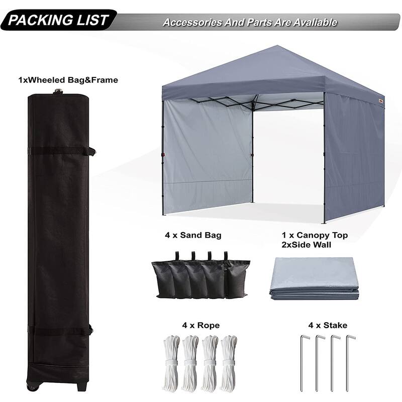 ABCCANOPY Durable Easy Pop up Canopy Tent Outdoor canopy tent