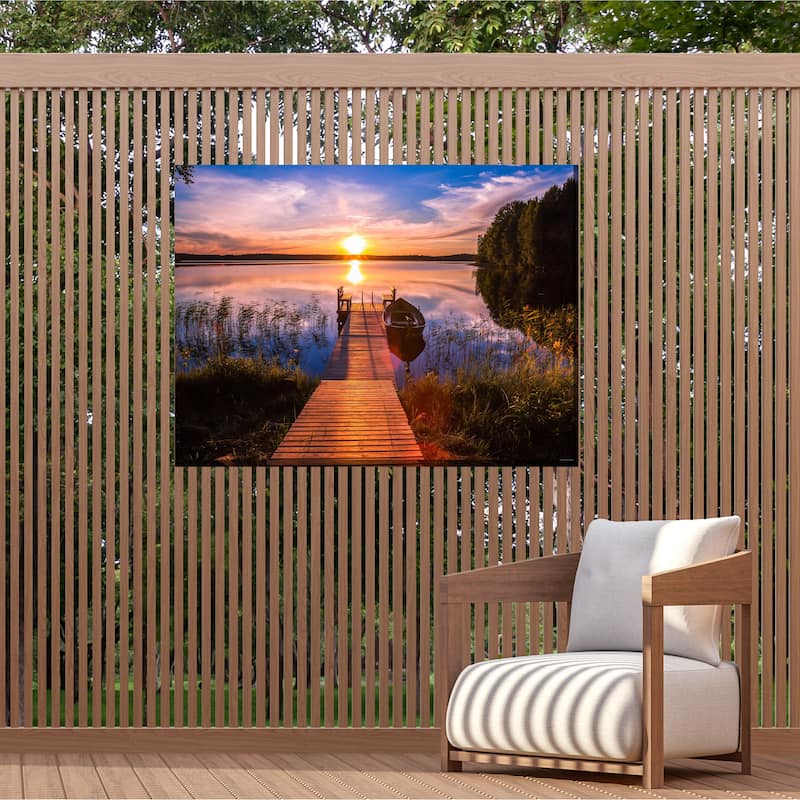 Cool Dawn Indoor/Outdoor Art 40"x30"