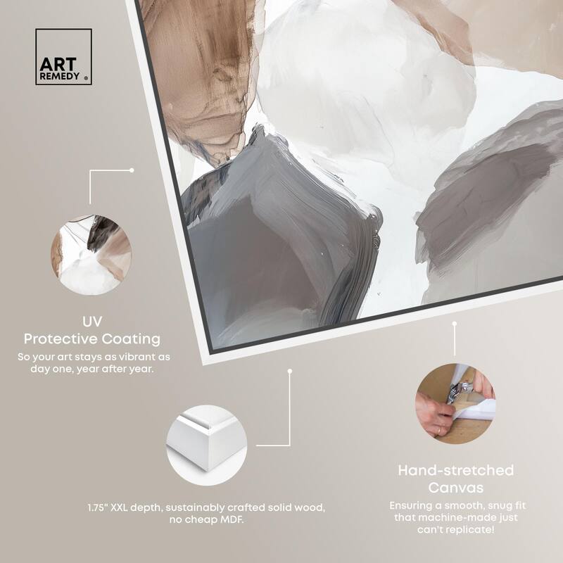 Sedimentary Hues I Canvas by Art Remedy